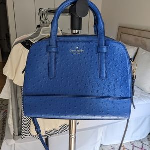 Blue Kate spade bag
